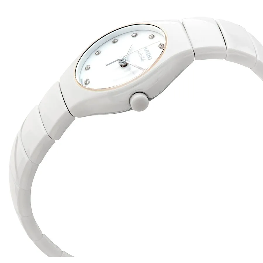 Rado True Quartz Diamond White Dial Ladies Watch R27696762