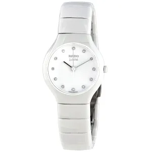 Rado True Quartz Diamond White Dial Ladies Watch R27696762