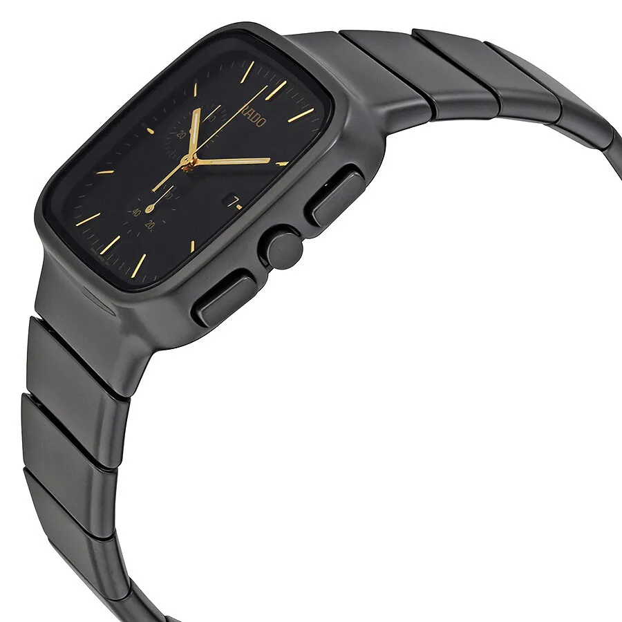 Rado True R5.5 Chronograph Black Dial Ceramic Men's Watch R28886172