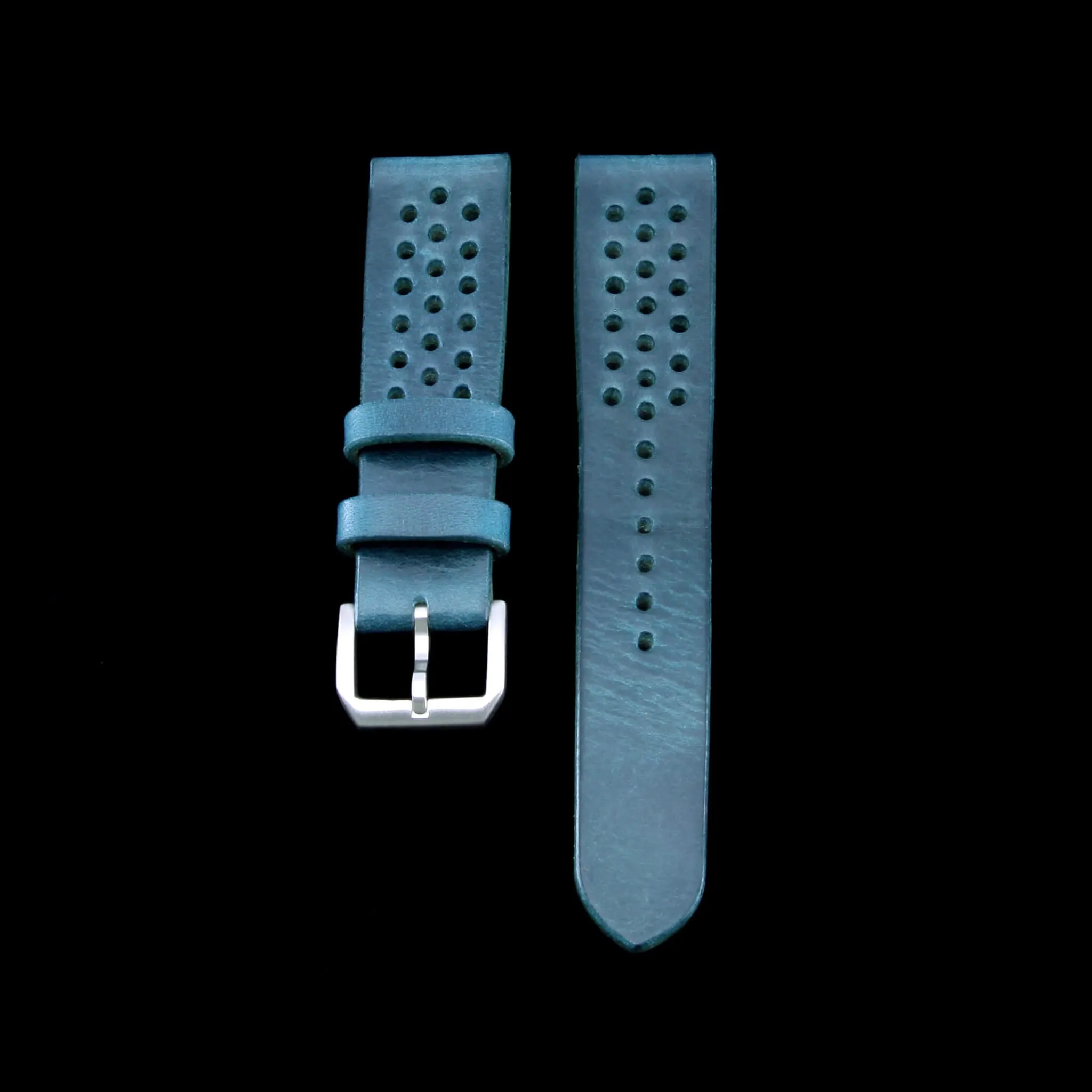 Rally Leather Watch Strap, Military 106 | Stitch-less