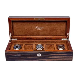 Rapport Heritage Five Watch Box - Macassar  5 Watches