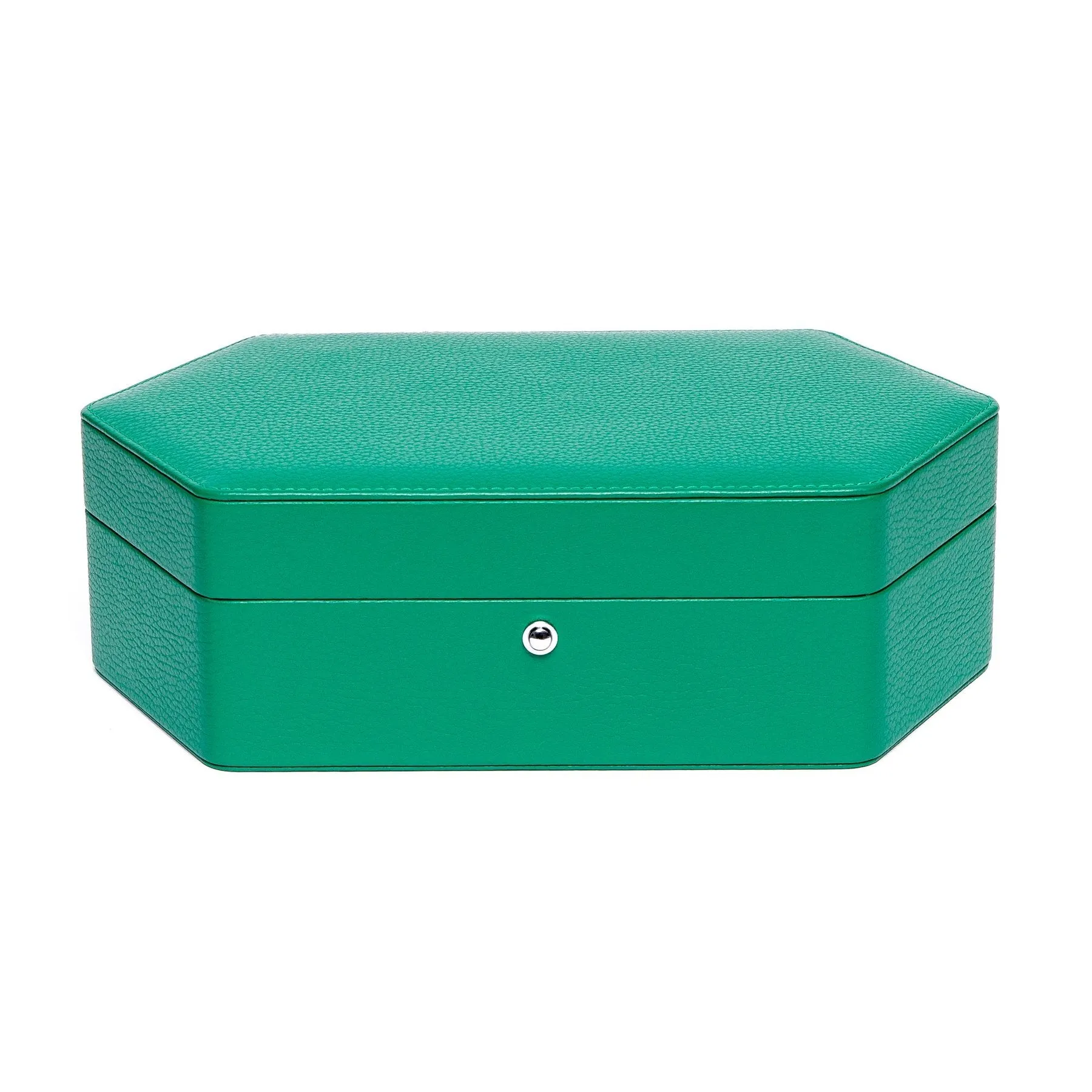 Rapport - Portobello Triple Watch Box in Green Leather | TA44