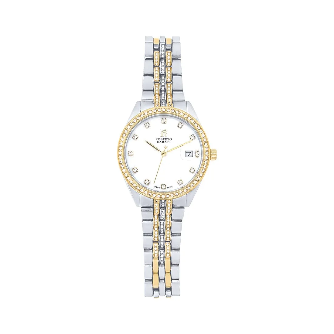 Roberto Carati Diana Two Tone Ladies Watch M1023 BE-V4