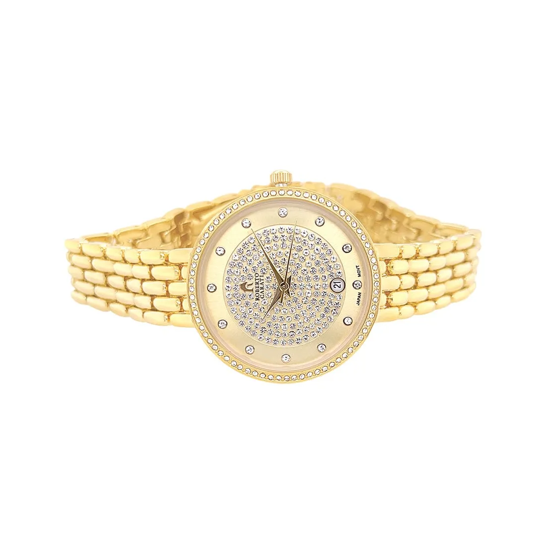 Roberto Carati Moritz Yellow Gold Toned Women's Watch M9087-V2