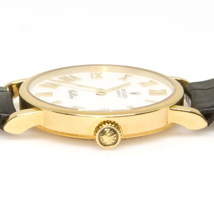 Rolex Cellini Classic White Roman Dial