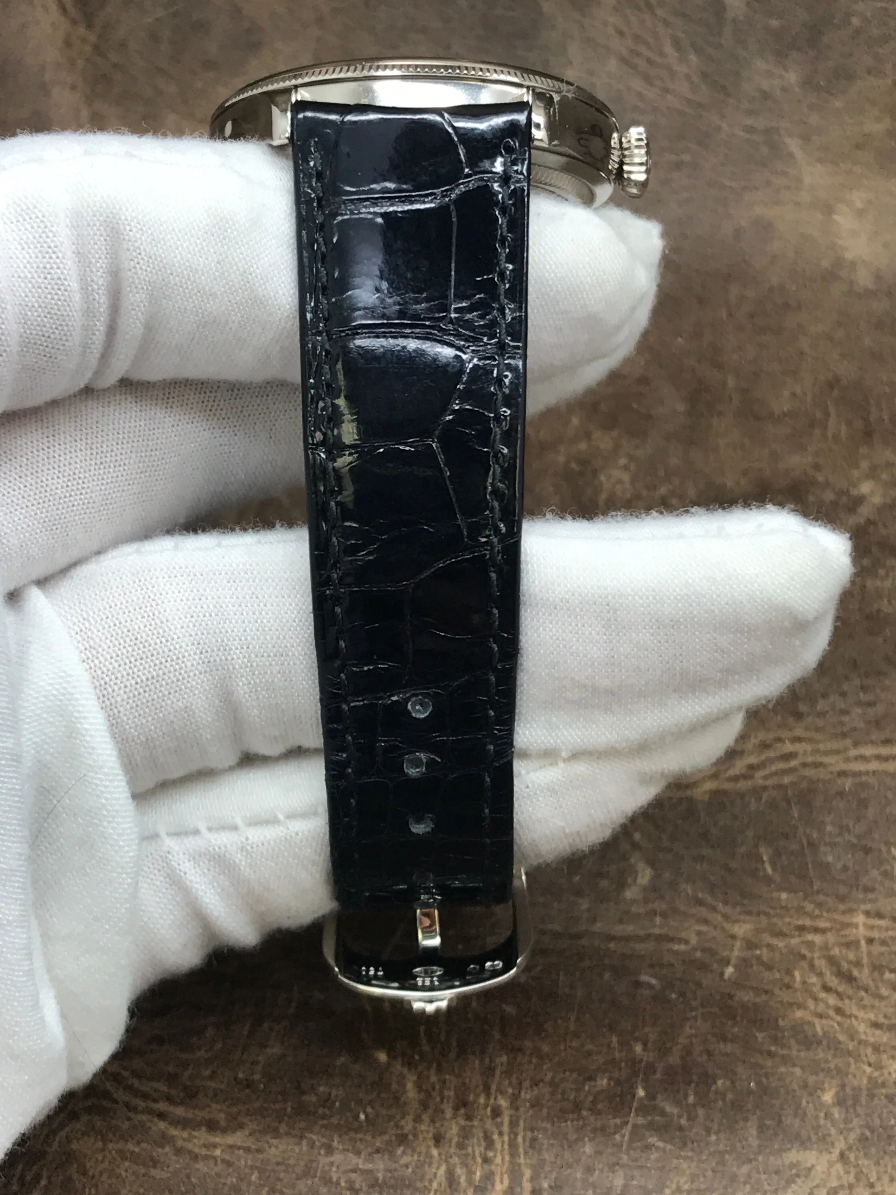 Rolex Cellini Time 50509 Black Dial Automatic Men's Watch