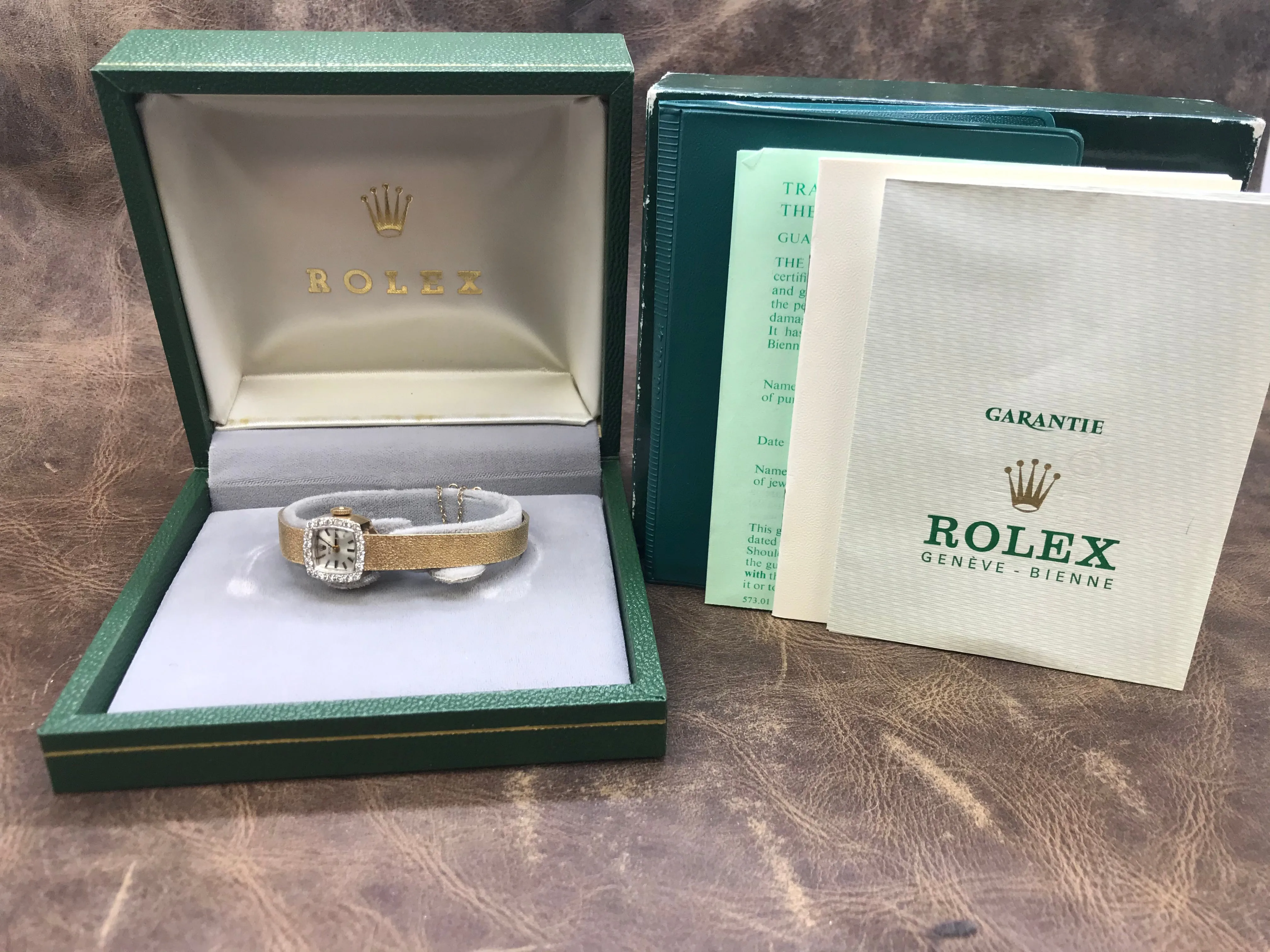 Rolex Cocktail Watch 8032 Silver Dial Manual wind Women's Watch