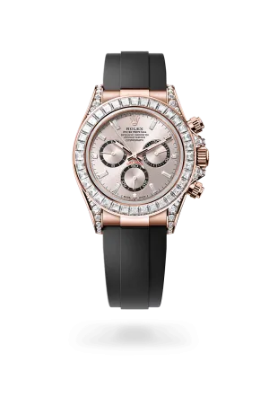 Rolex Cosmograph Daytona in 18 kt Everose gold with lugs set with diamonds, M126535TBR-0002 | Walters & Hogsett