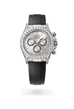 Rolex Cosmograph Daytona in 18 kt white gold with lugs set with diamonds, M126539TBR-0002 | Walters & Hogsett