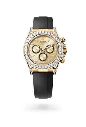 Rolex Cosmograph Daytona in 18 kt yellow gold with lugs set with diamonds, M126538TBR-0004 | Walters & Hogsett