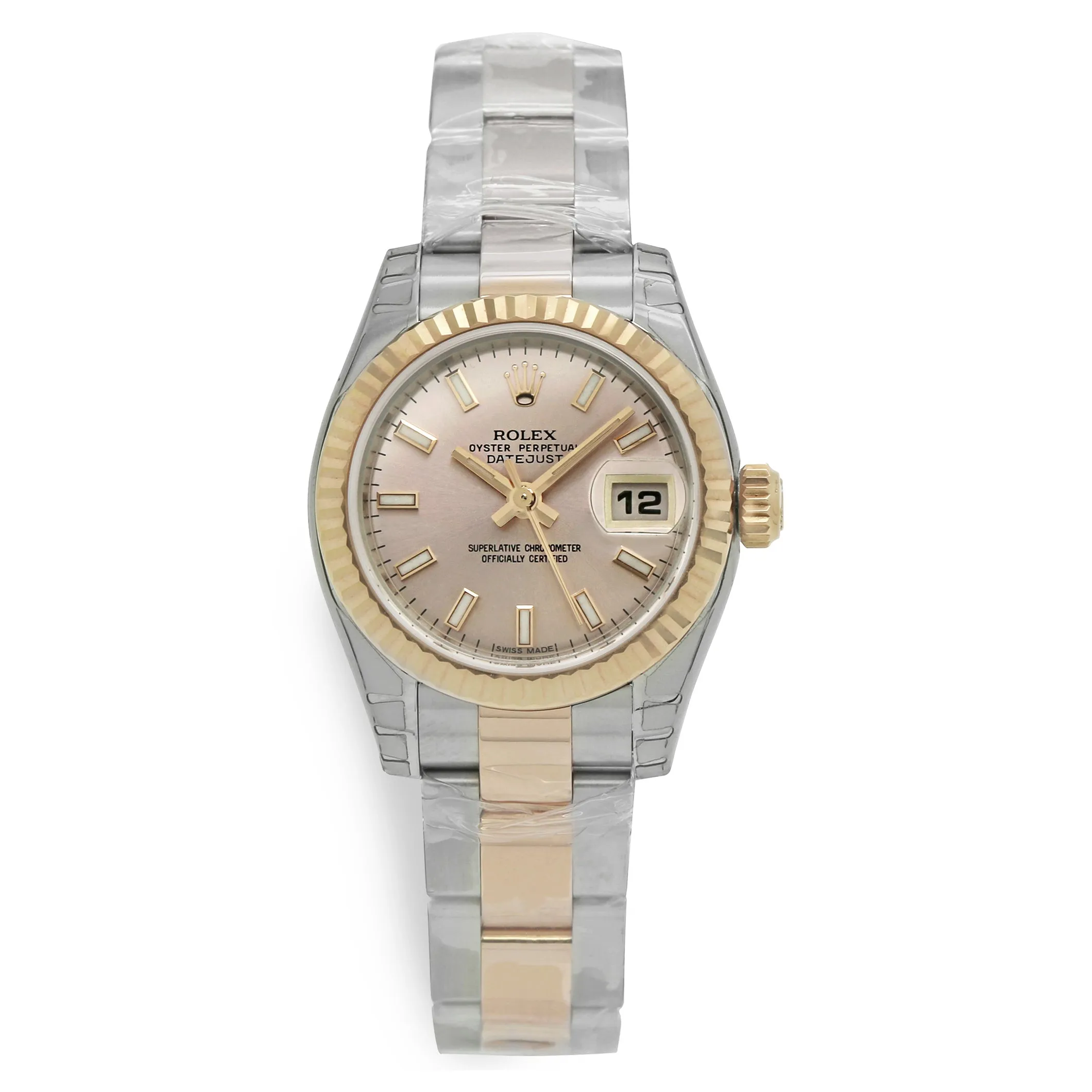 Rolex Datejust 26mm 179171 Pink Dial Automatic  Women's Watch