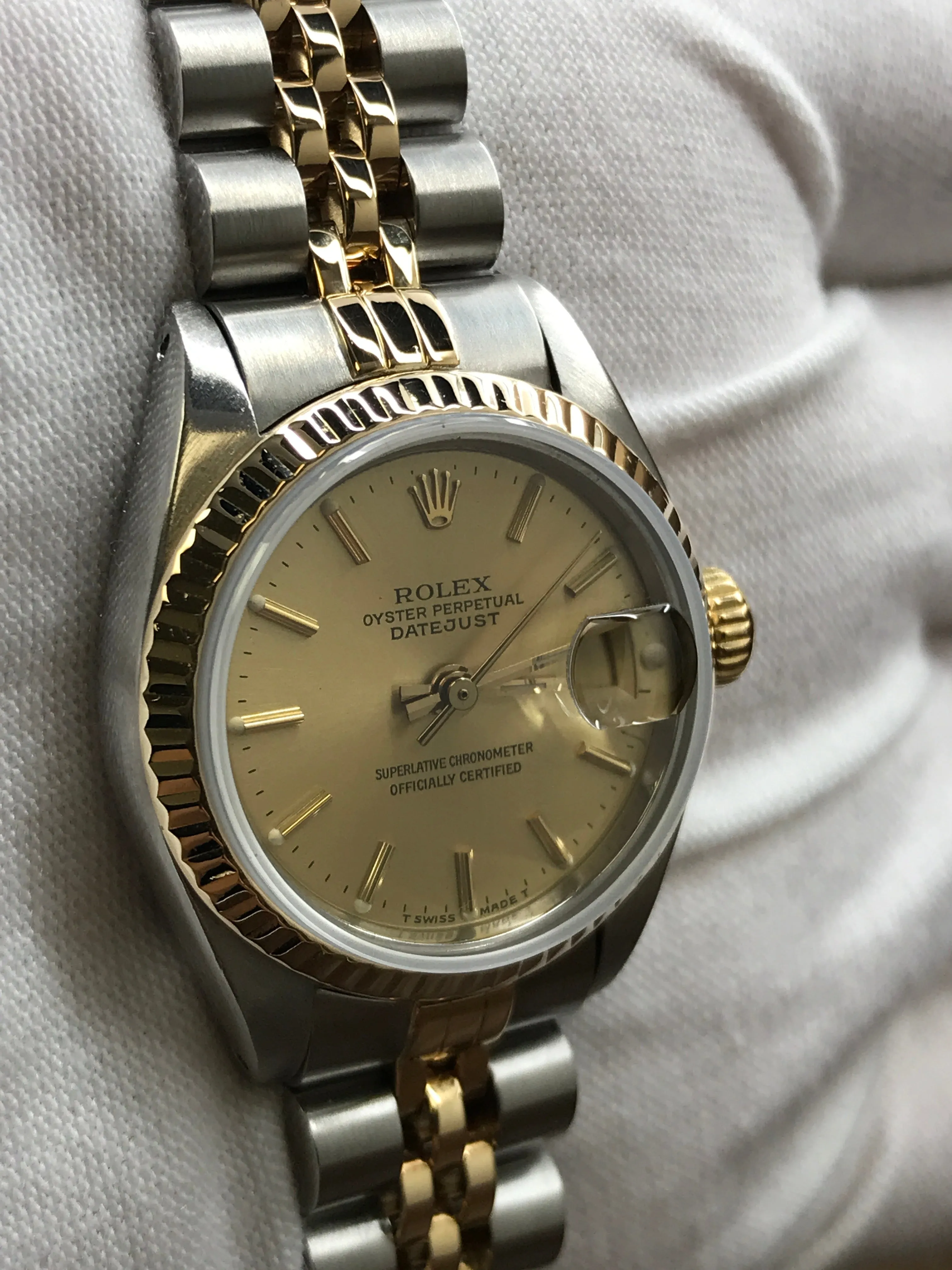 Rolex Datejust 26mm 69173 Champagne Dial Automatic Women's Watch