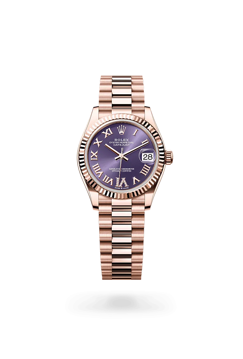 Rolex Datejust 31 in 18 kt Everose gold, M278275-0029 | Walters & Hogsett