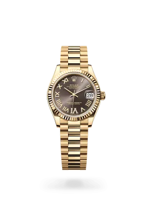 Rolex Datejust 31 in 18 kt yellow gold, M278278-0032 | Walters & Hogsett