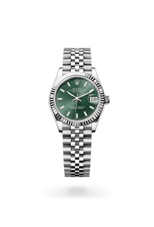 Rolex Datejust 31 in White Rolesor - combination of Oystersteel and white gold, M278274-0018 | Walters & Hogsett