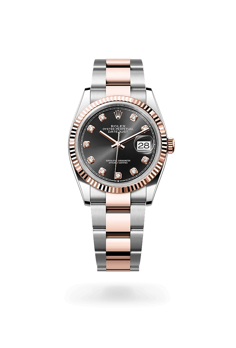 Rolex Datejust 36 in Everose Rolesor - combination of Oystersteel and Everose gold, M126231-0020 | Walters & Hogsett