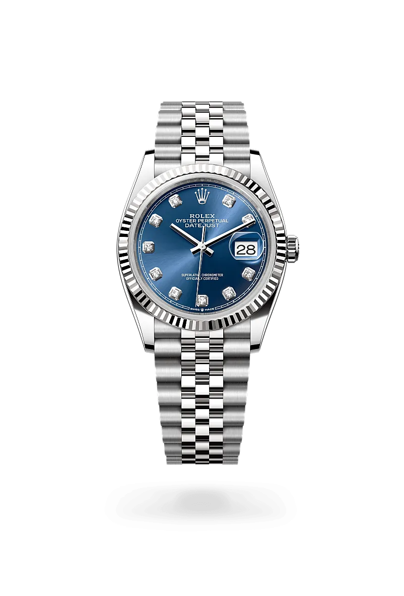 Rolex Datejust 36 in White Rolesor - combination of Oystersteel and white gold, M126234-0037 | Schwanke-Kasten Jewelers
