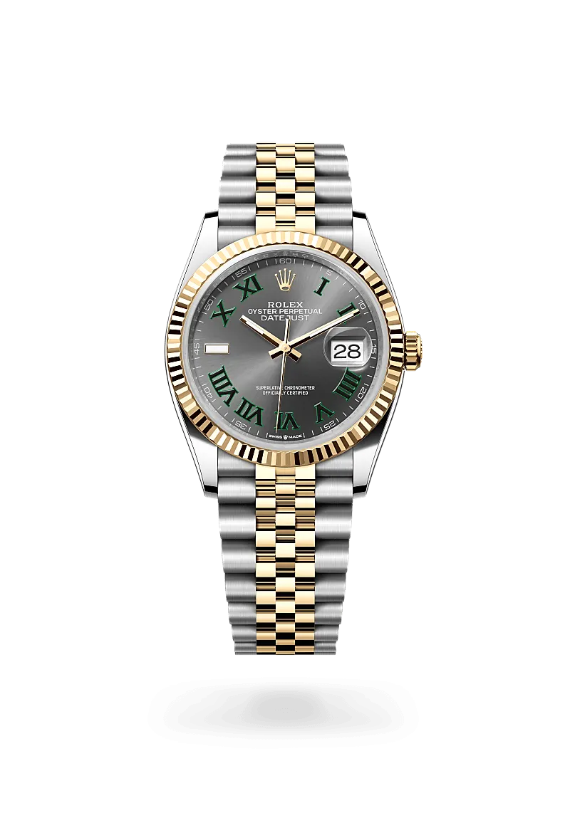 Rolex Datejust 36 in Yellow Rolesor - combination of Oystersteel and yellow gold, M126233-0035 | Walters & Hogsett