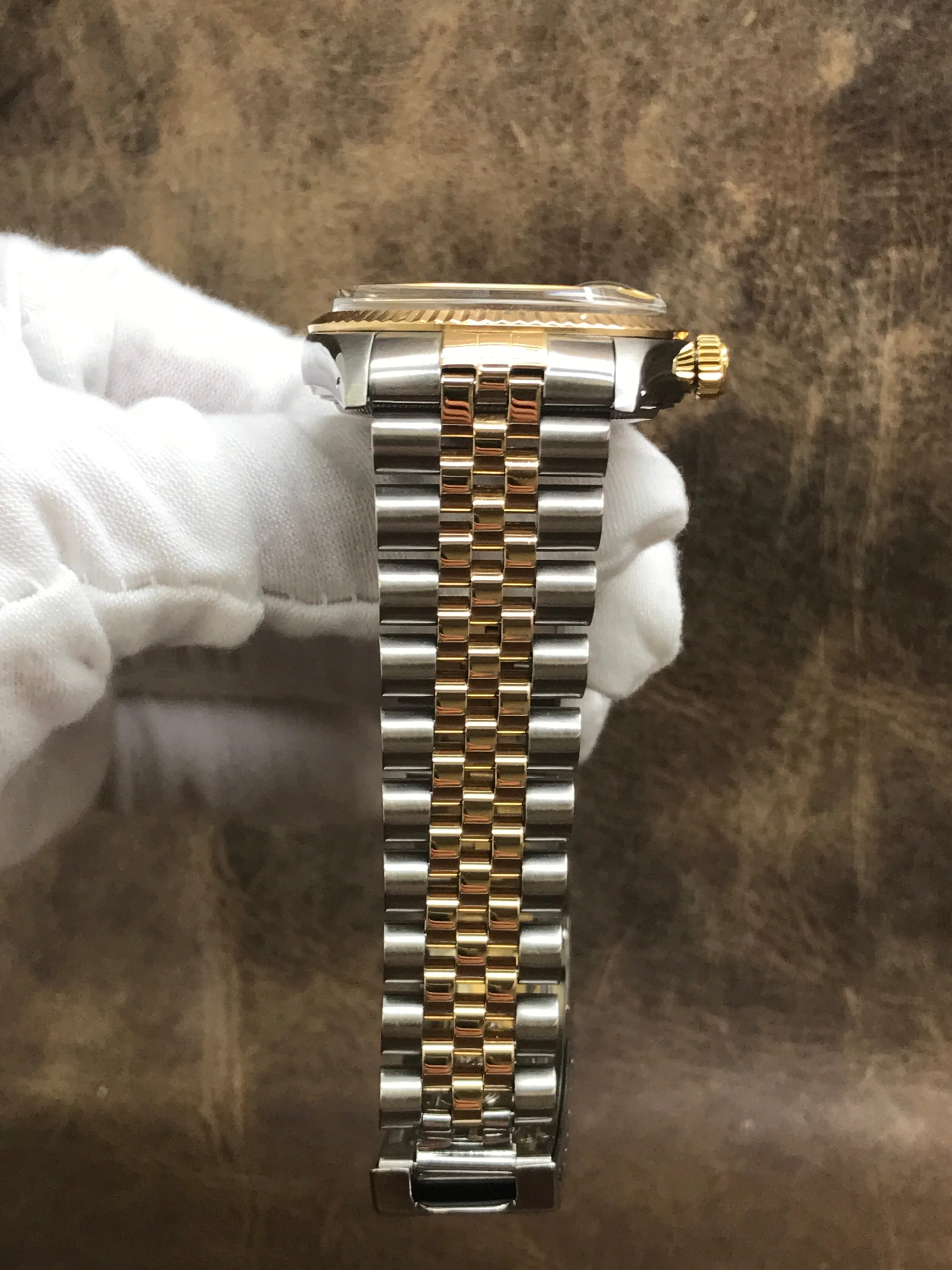 Rolex Datejust 36mm 16013 Champagne Dial Automatic Watch