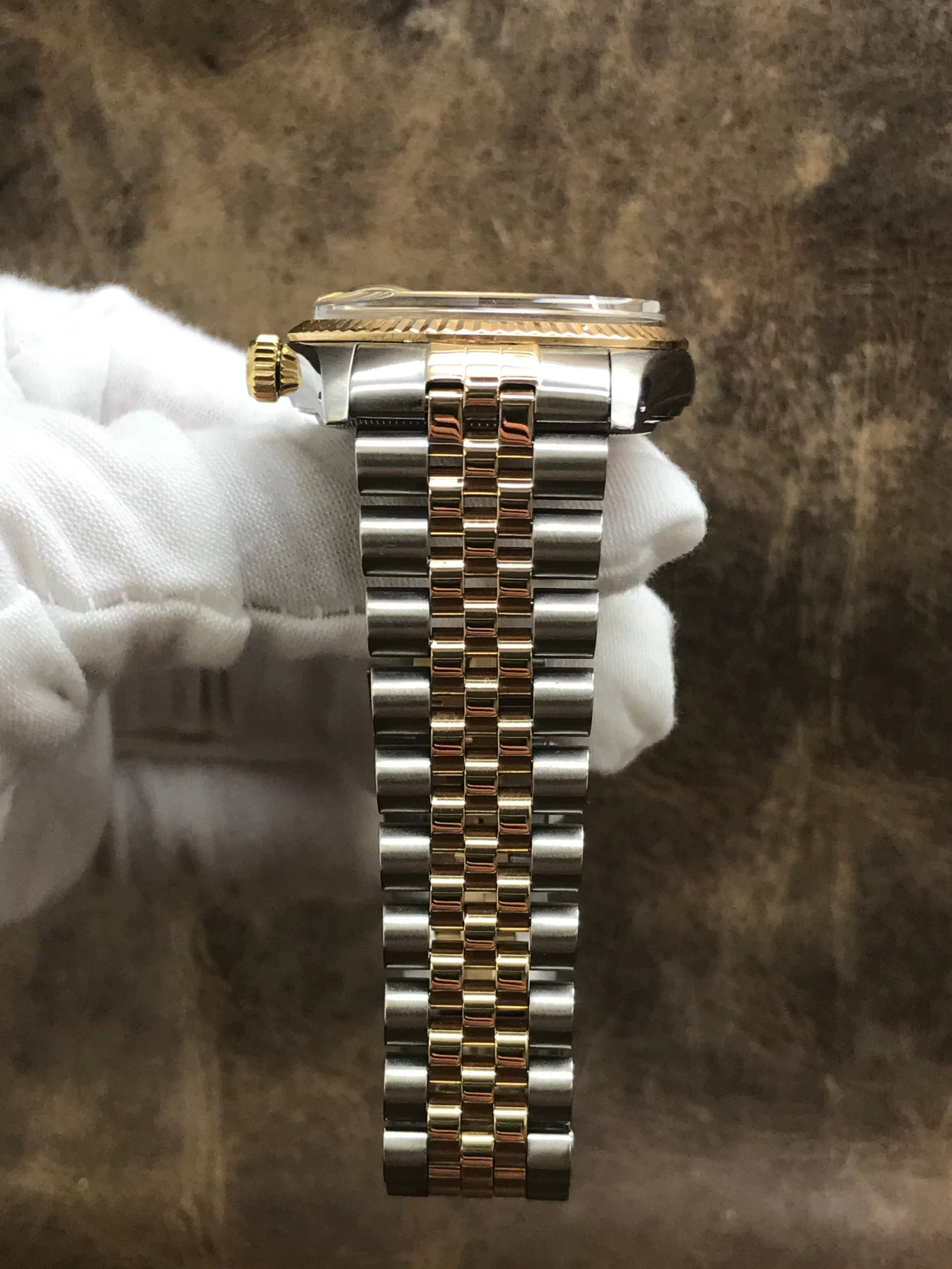 Rolex Datejust 36mm 16013 Champagne Dial Automatic Watch