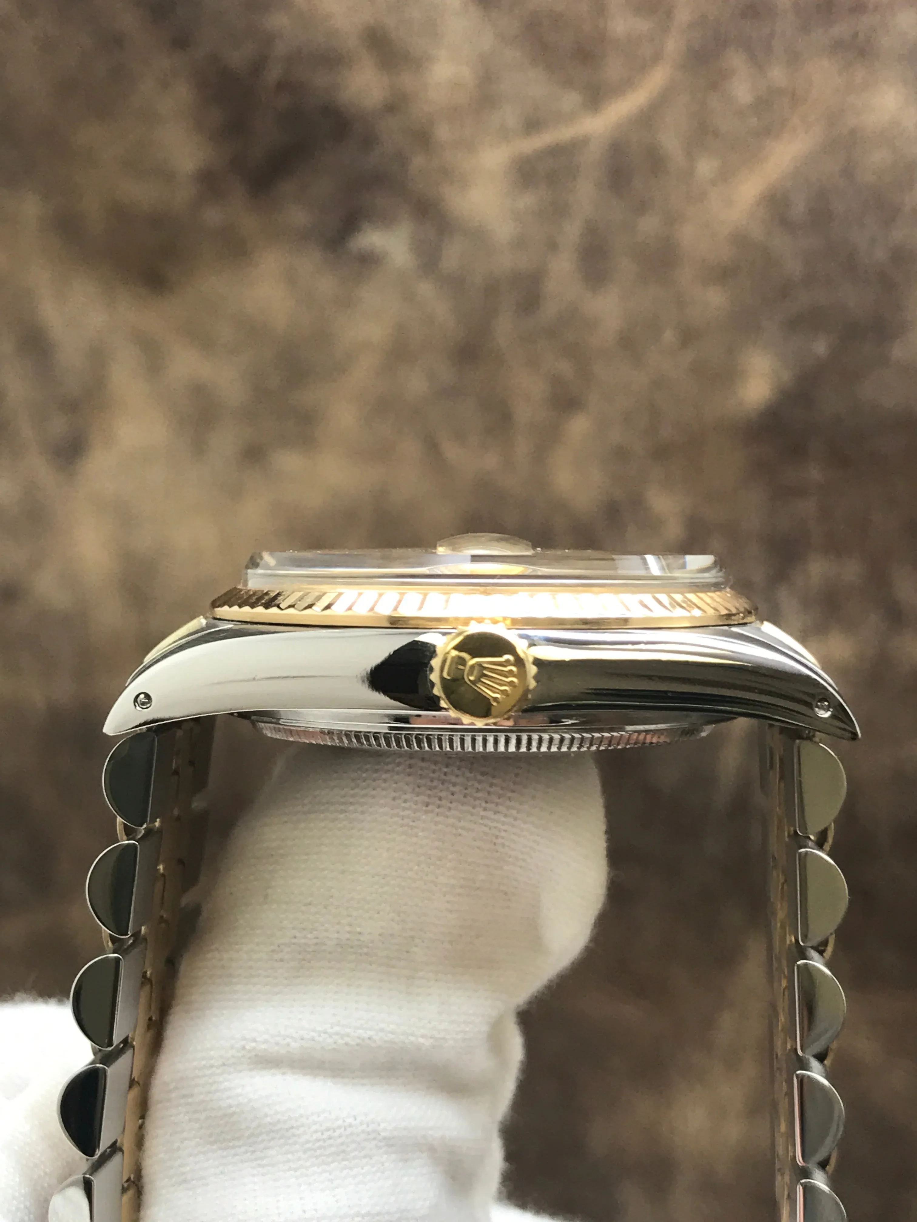 Rolex Datejust 36mm 16013 Champagne Dial Automatic Watch
