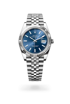 Rolex Datejust 41 in White Rolesor - combination of Oystersteel and white gold, M126334-0002 | Walters & Hogsett