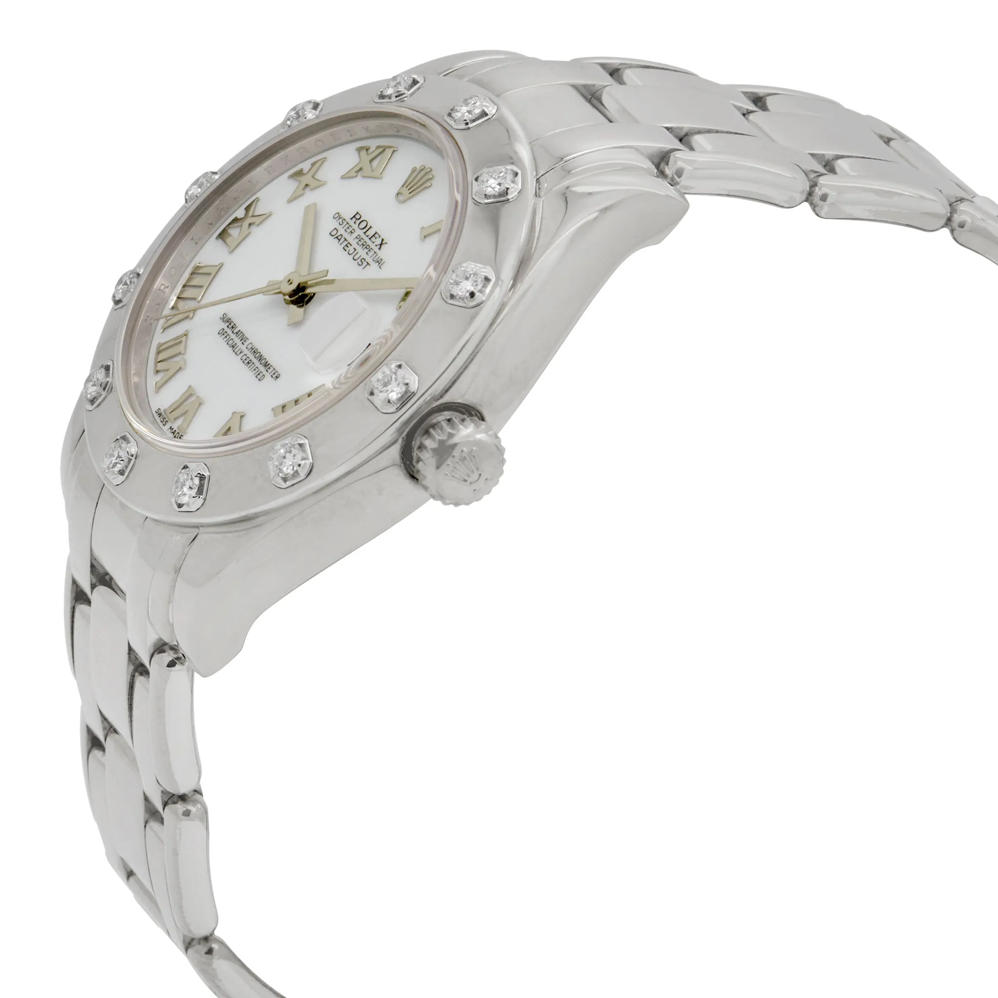 Rolex Datejust 81319 White Dial Automatic Women's Watch