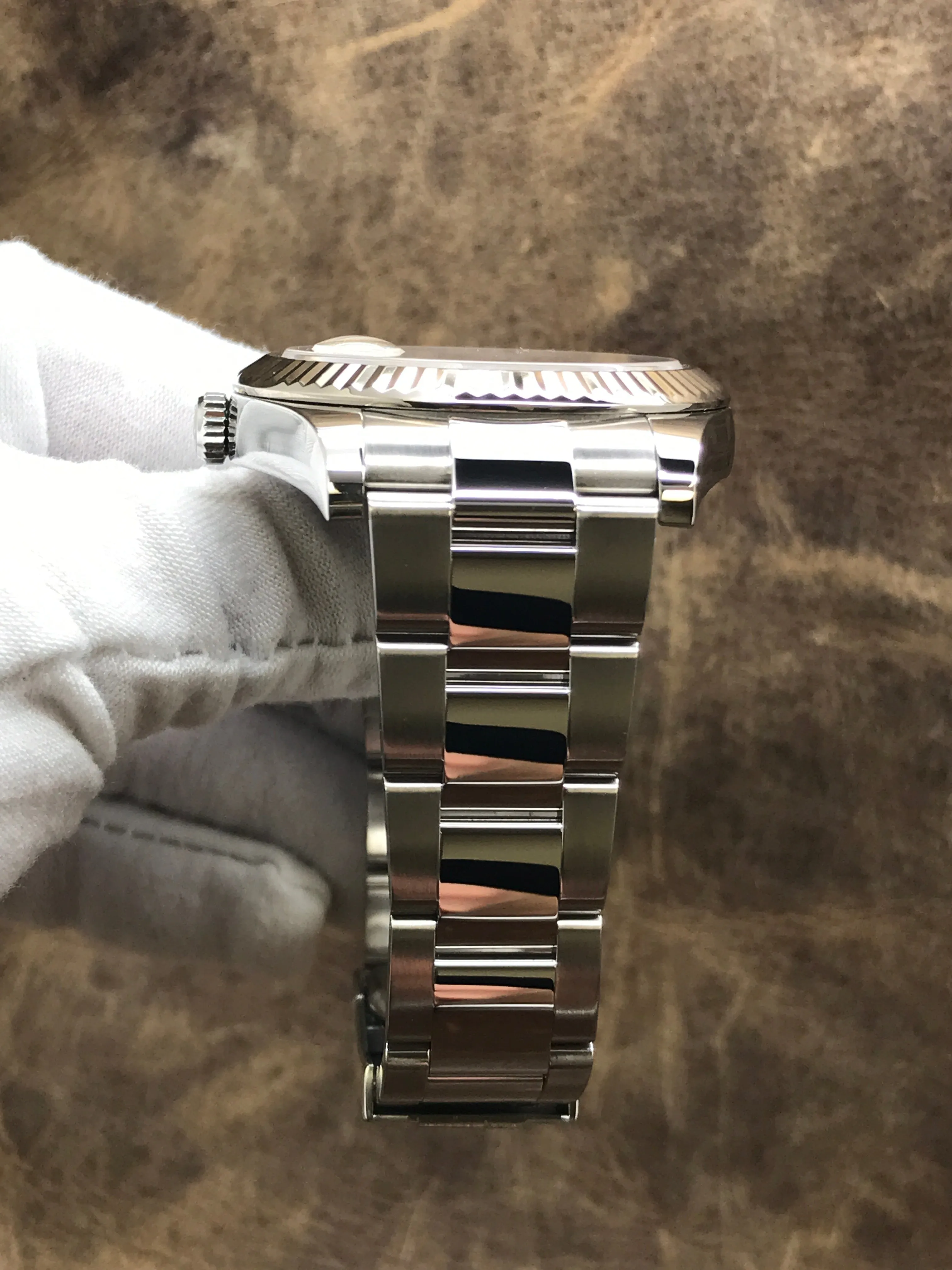 Rolex Datejust II 41mm 116334 White Dial Automatic Men's Watch