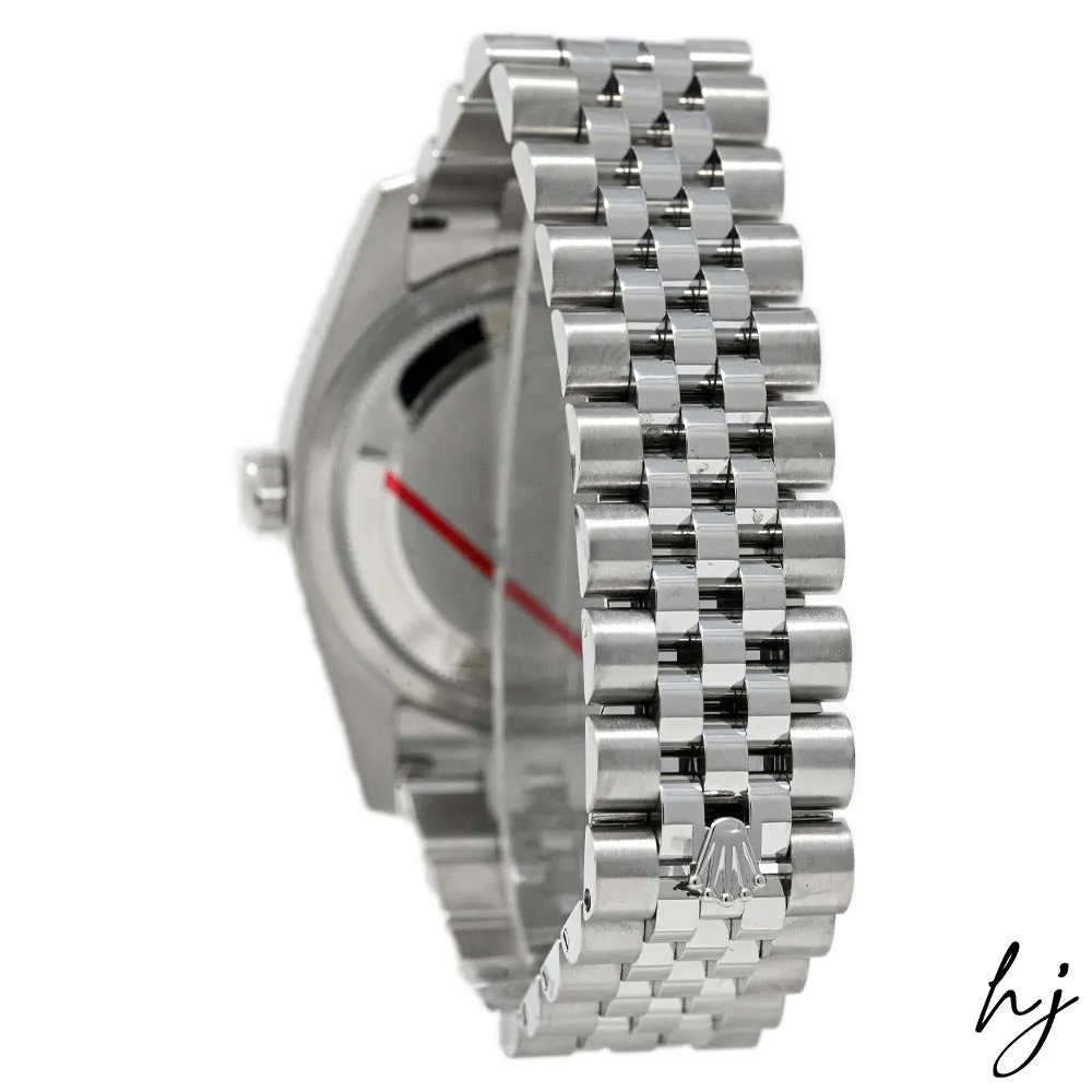 Rolex Datejust Stainless Steel 36mm White Roman Dial Watch Reference #: 116234
