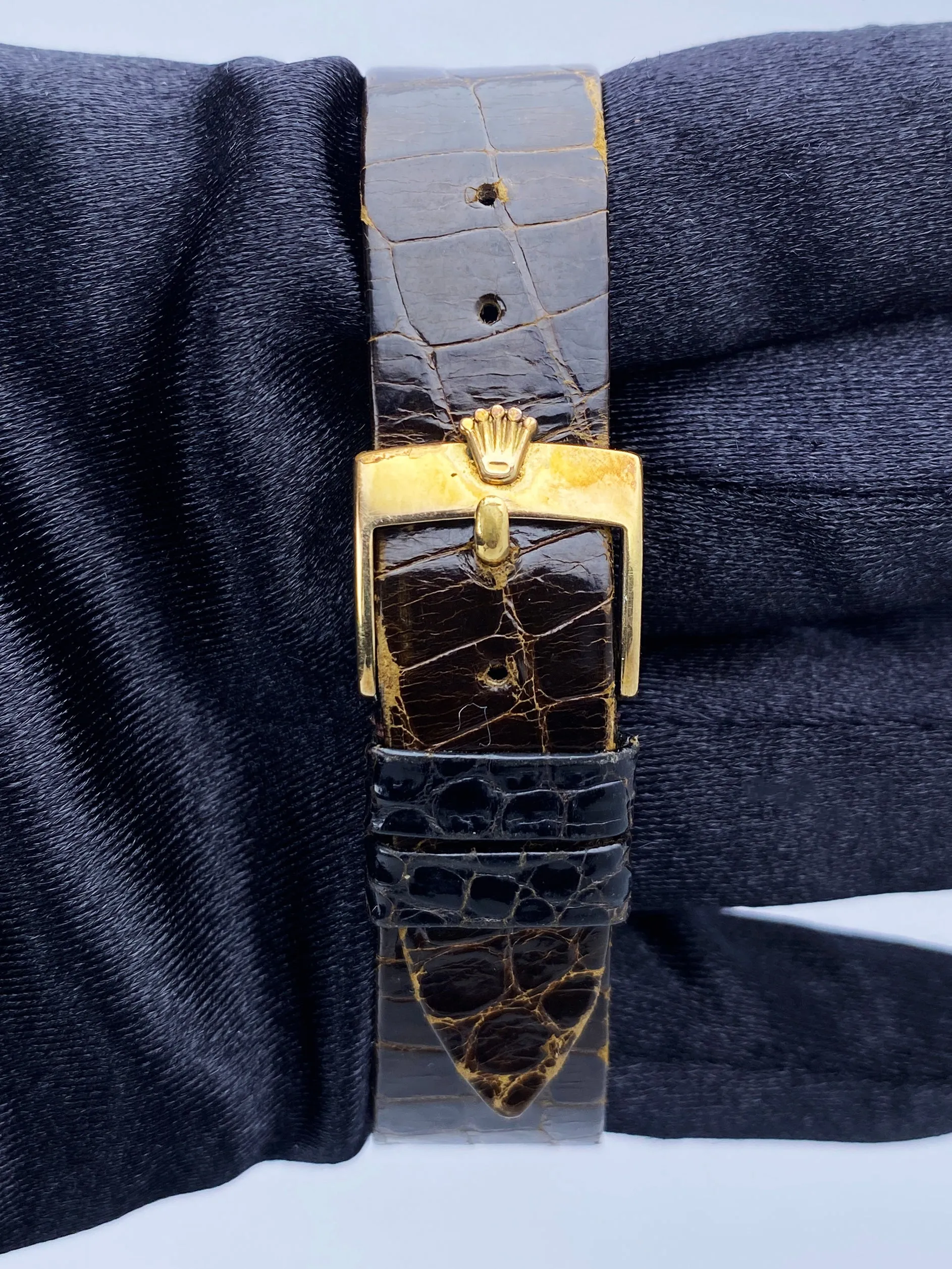 Rolex Day Date 1803 Champange Dial Gold Mens Watch With Service Papers
