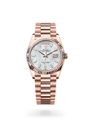 Rolex Day-Date 36 in 18 kt Everose gold, M128235-0078 | Walters & Hogsett
