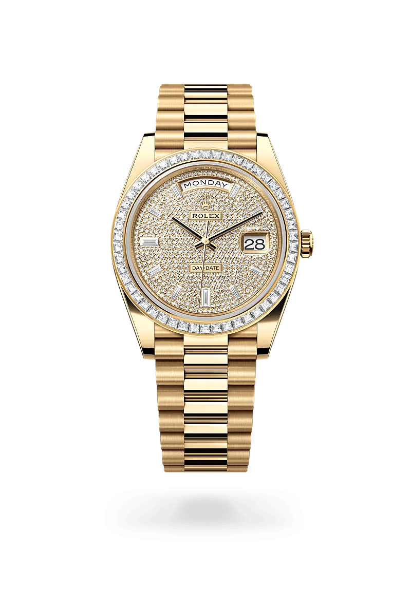 Rolex Day-Date 40 in 18 kt yellow gold, M228398TBR-0036 | Walters & Hogsett
