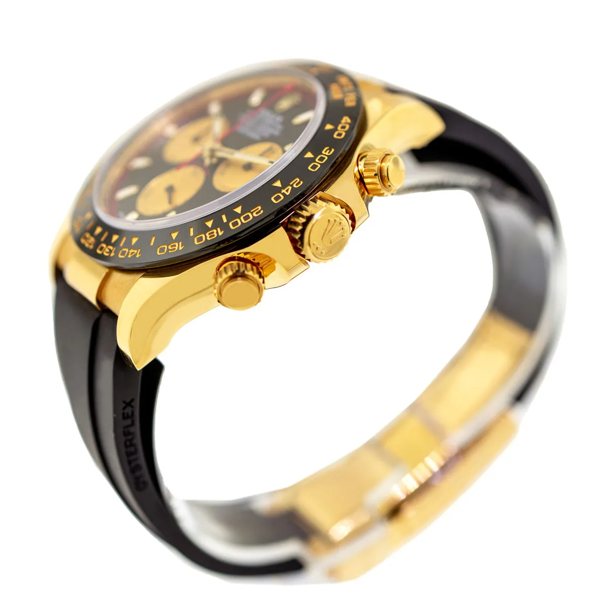 Rolex Daytona 40mm Yellow Gold Black Dial & Black Bezel "Paul Newman" 116518