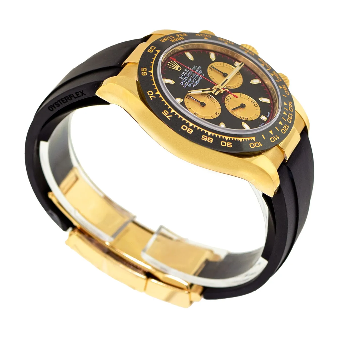 Rolex Daytona 40mm Yellow Gold Black Dial & Black Bezel "Paul Newman" 116518