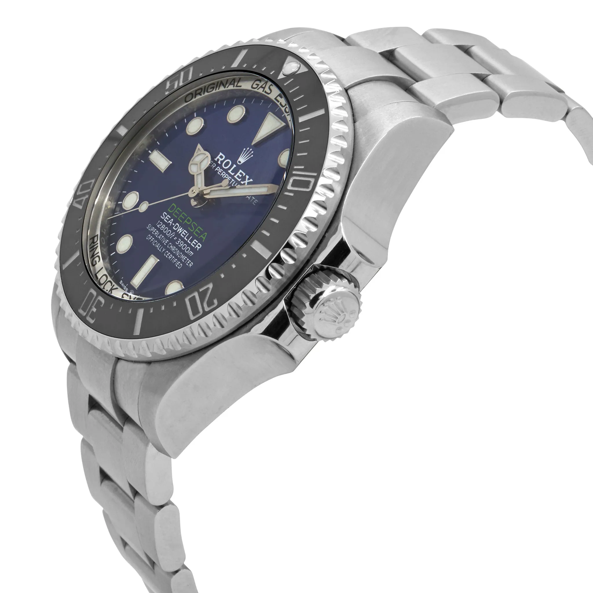 Rolex Deepsea James Cameron Deep Blue 126660 D-blue Deep Blue Dial Automatic Men's Watch