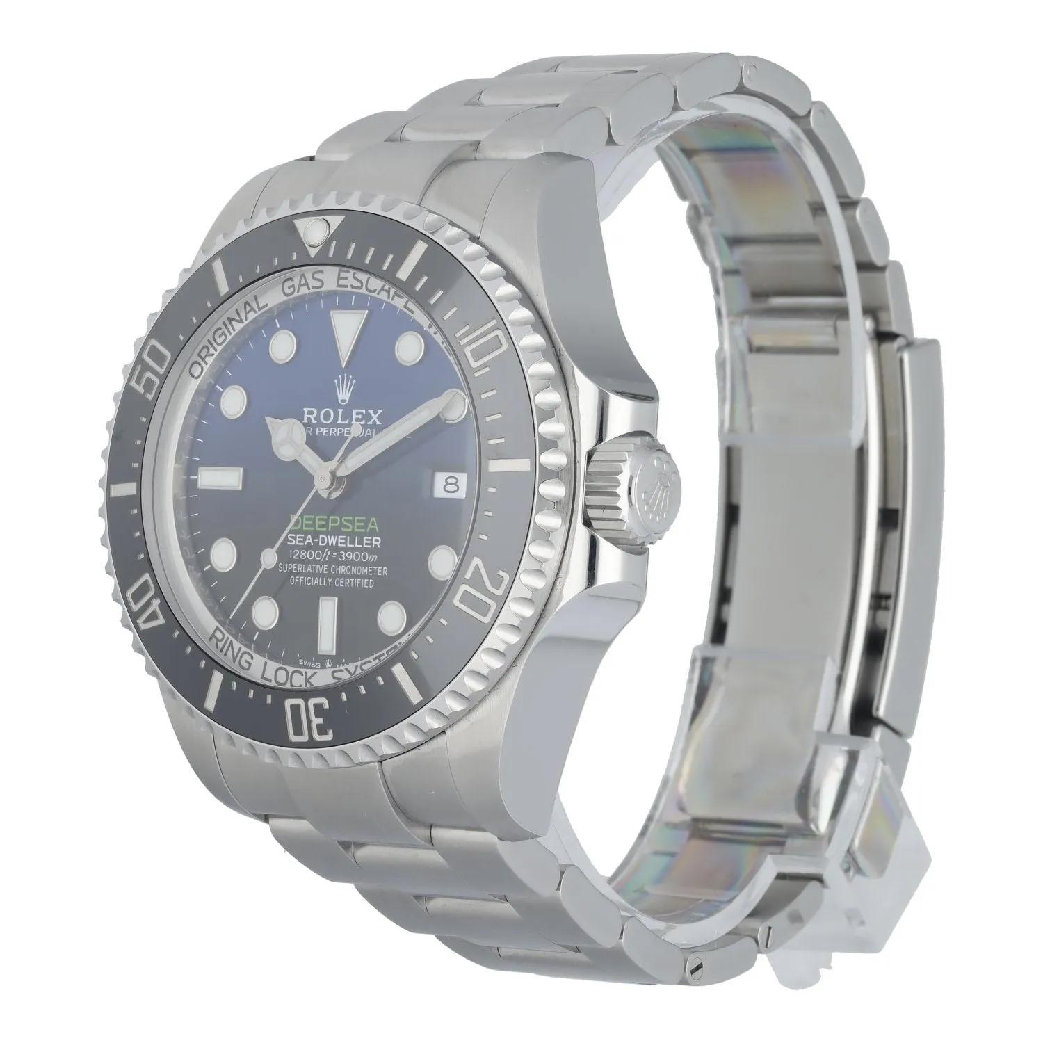 Rolex Oyster Deepsea 126660 James Cameron Dial Men's Watch Box & Papers
