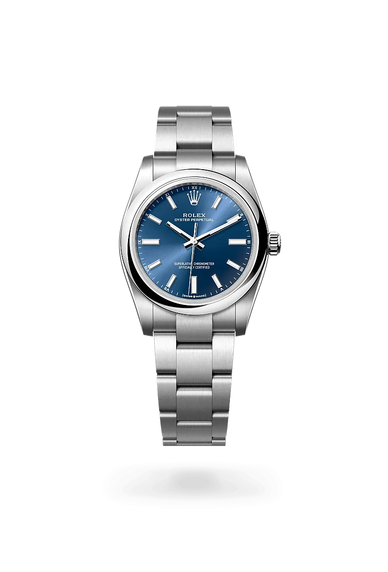 Rolex Oyster Perpetual 34 in Oystersteel, M124200-0003 | Walters & Hogsett