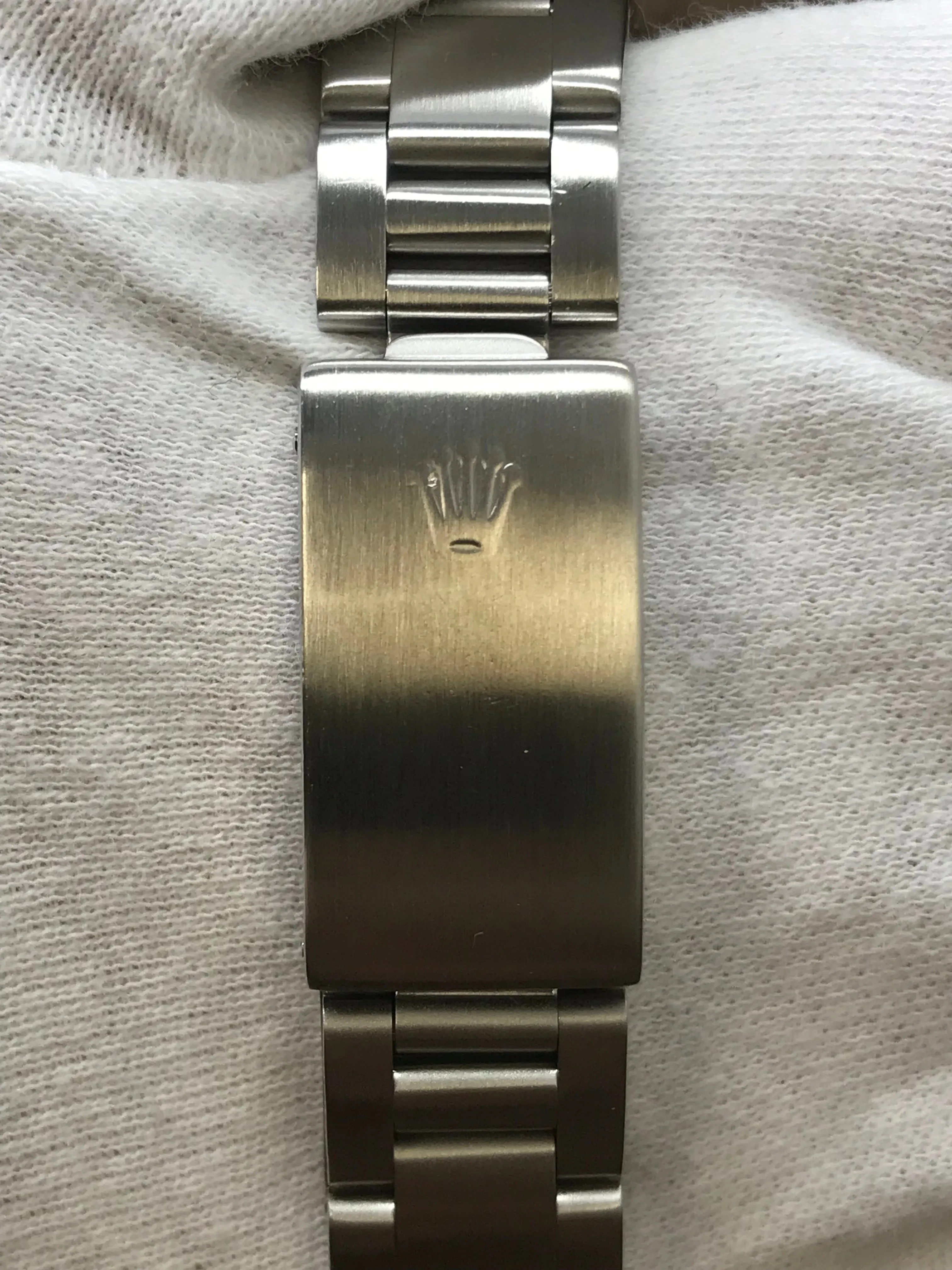 Rolex Oyster Perpetual Date 34mm 15200 White Roman Dial Automatic Watch