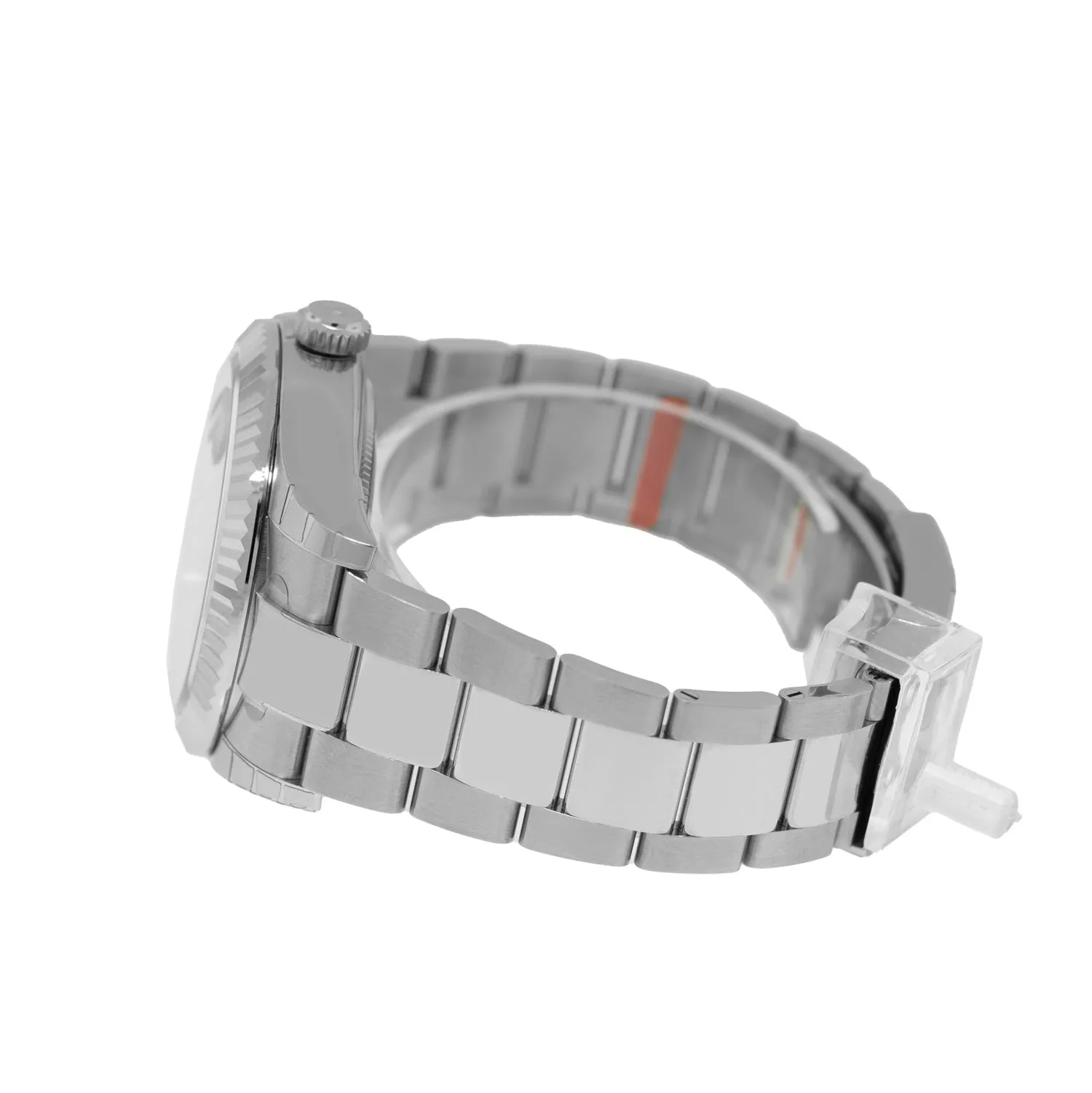 Rolex Sky-Dweller 42mm White Gold & Steel Blue Index Dial & Fluted Bezel 336934