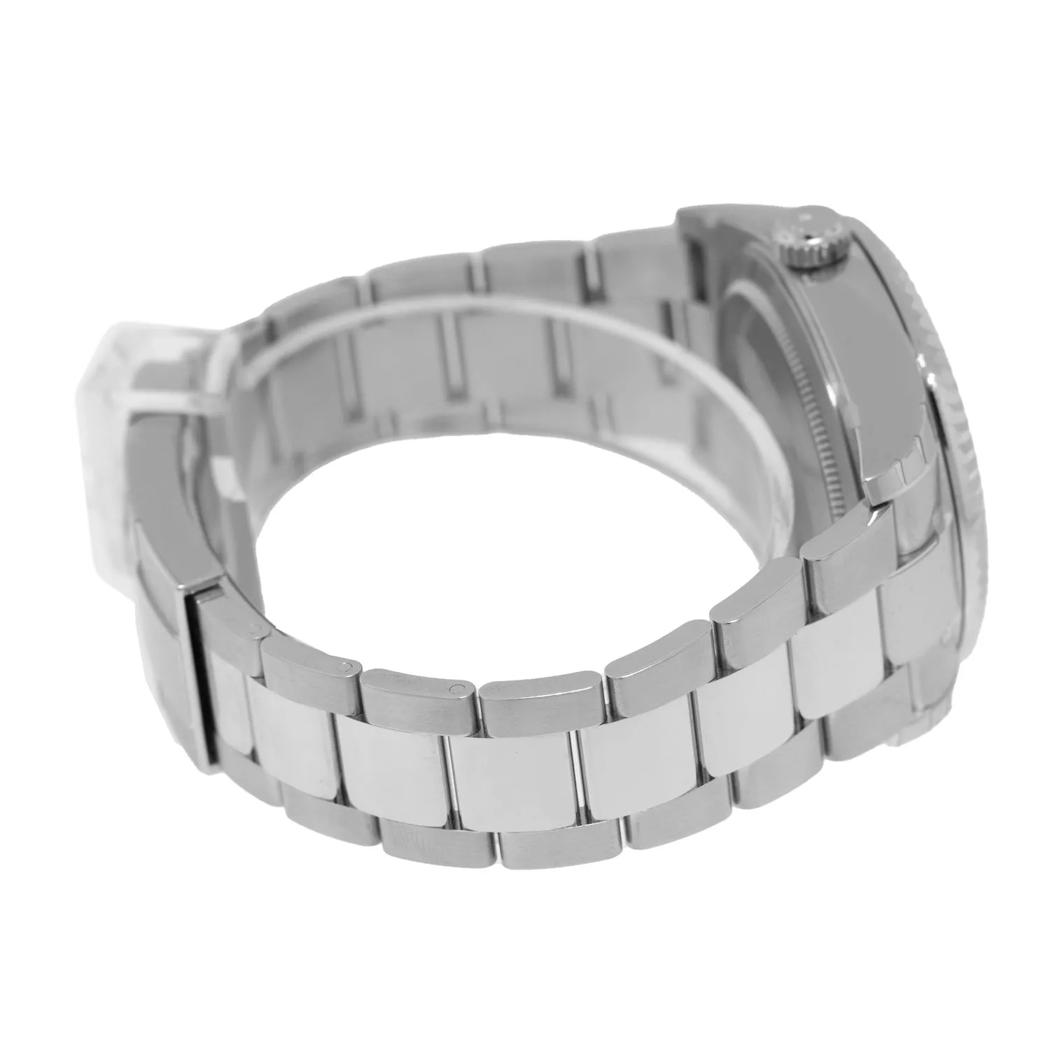 Rolex Sky-Dweller 42mm White Gold & Steel Blue Index Dial & Fluted Bezel 336934