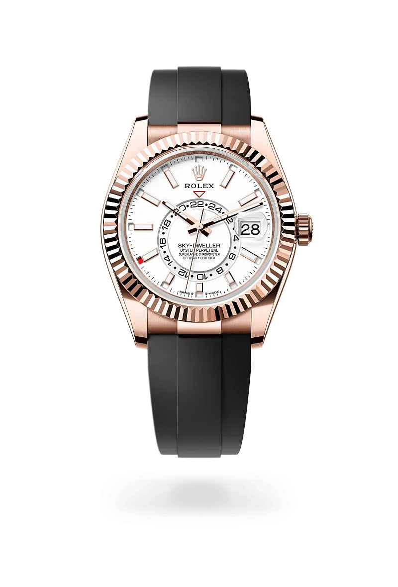 Rolex Sky-Dweller in 18 kt Everose gold, M336235-0003 | Walters & Hogsett