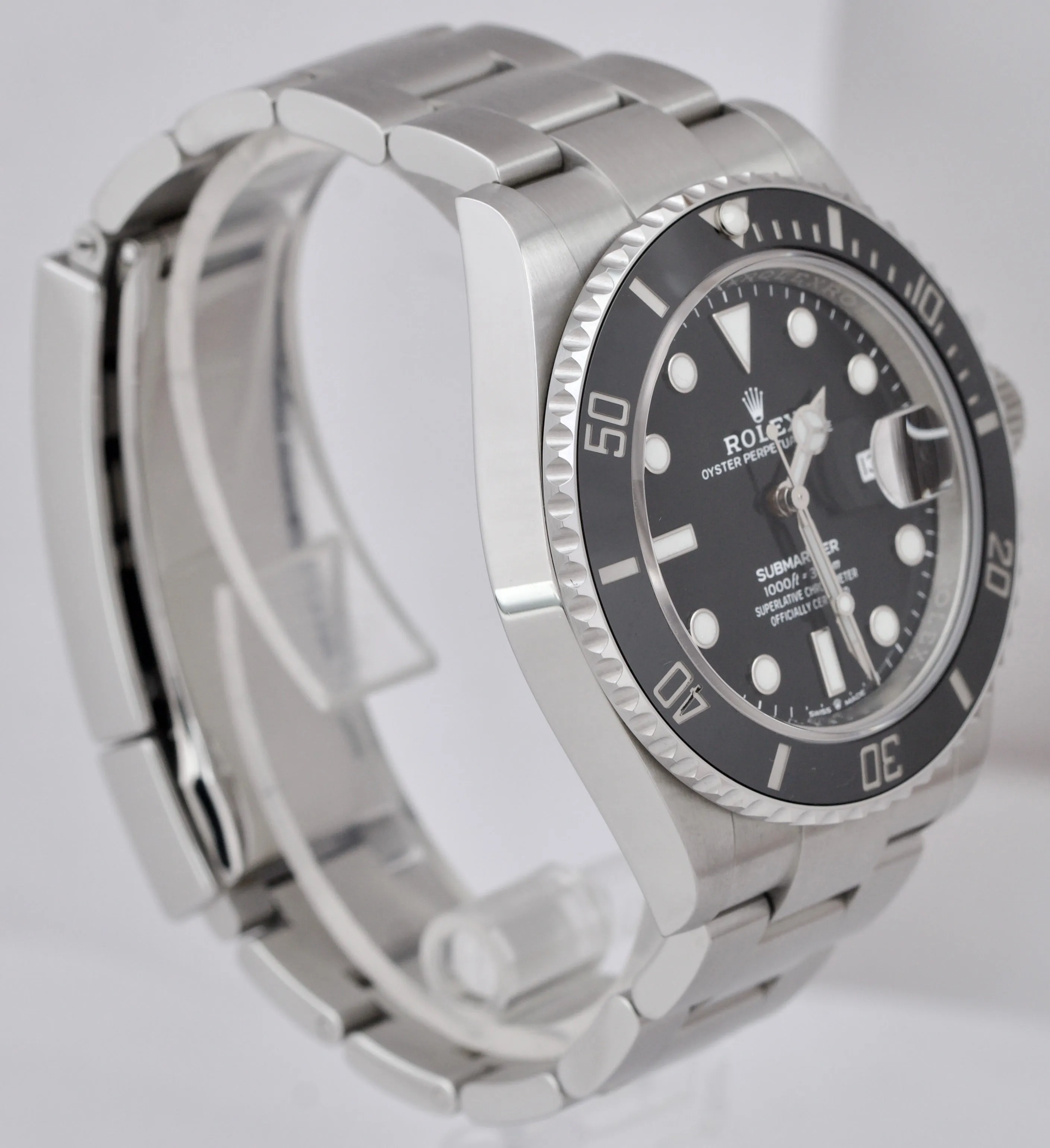 Rolex Submariner 41mm Date Stainless Steel Black Ceramic Dive Watch 126610 LN