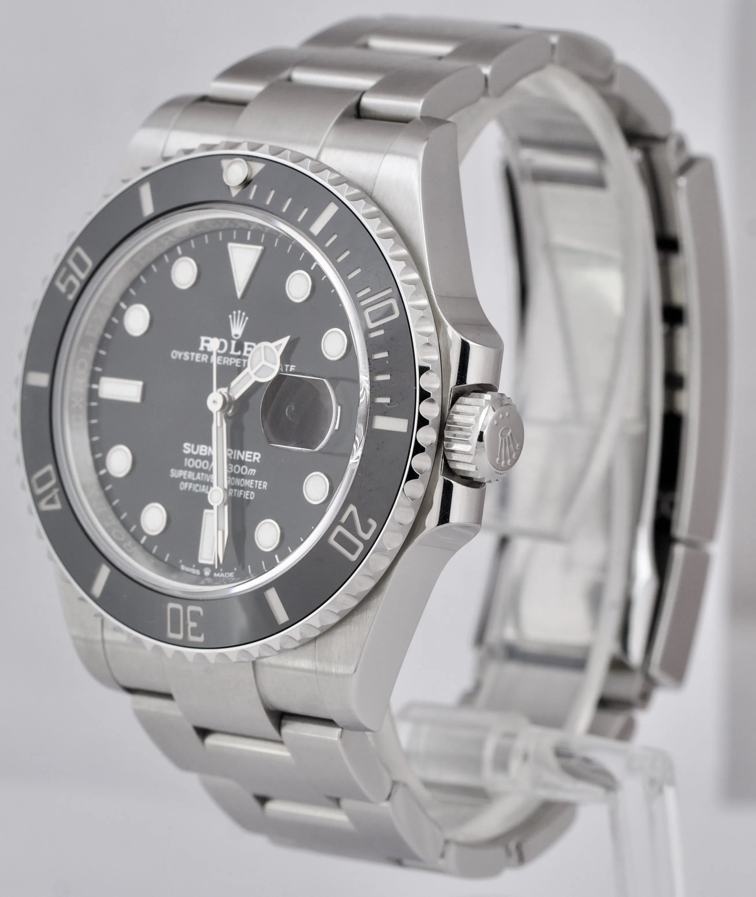 Rolex Submariner 41mm Date Stainless Steel Black Ceramic Dive Watch 126610 LN