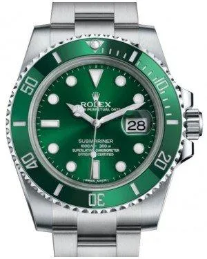 Rolex Submariner Date Hulk 116610LV 2020 Edition