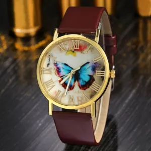 Roman Classic Women's Butterfly Watches