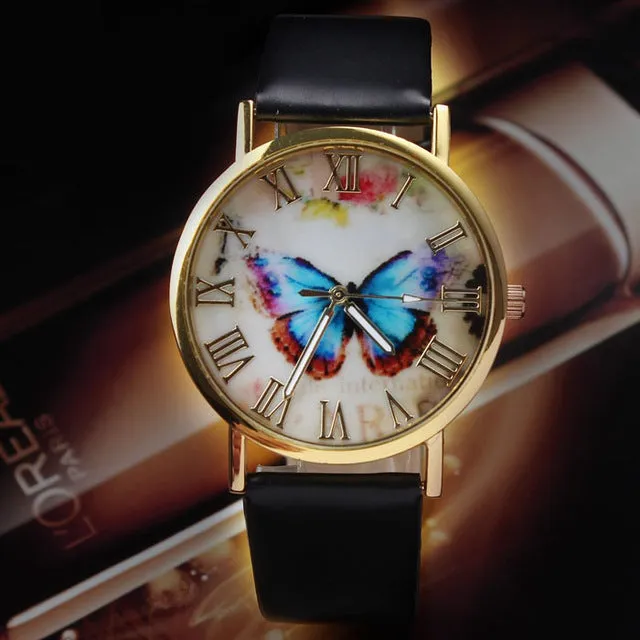 Roman Classic Women's Butterfly Watches