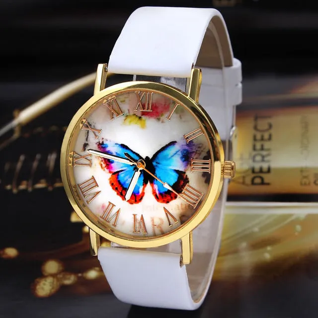 Roman Classic Women's Butterfly Watches