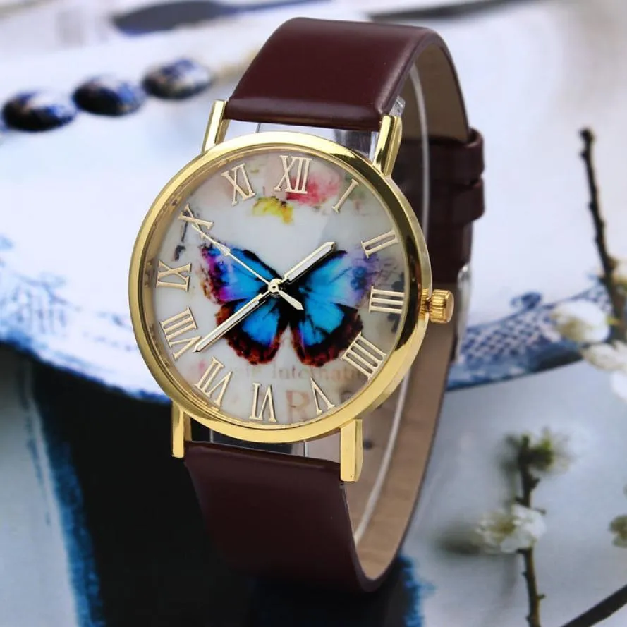 Roman Classic Women's Butterfly Watches