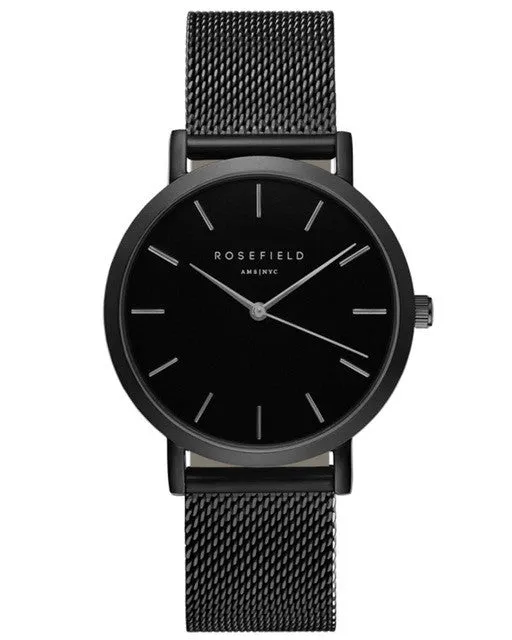 ROSEFIELD Watch Golden Genuine Leather