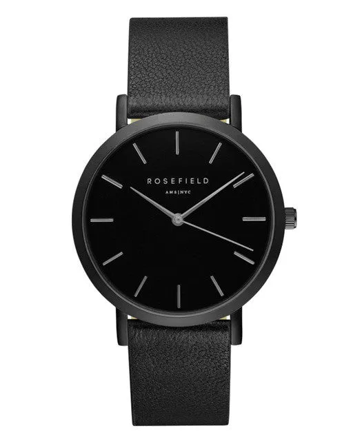 ROSEFIELD Watch Golden Genuine Leather